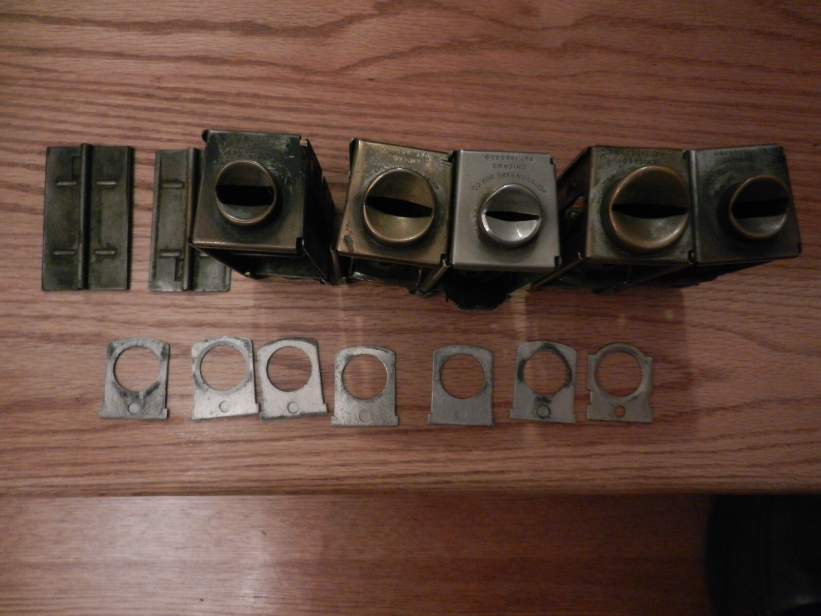 Vintage Johnson Fare Box Co Chicago USA 5 Barrel Coin Changer FOR PARTS