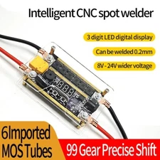 Portable 12V Spot Welder 6 MOS Tube 99Gear UP to 1800A For 18650 Lithium Battery