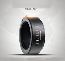  LAINA Mount adapter for Rollei QBM mount lens to SONY E NEX ROLLEI QBM -NEX