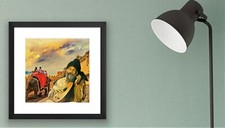 Osho  Framed  Art Print by Hey Citizen Images - Limited Edition 1/5