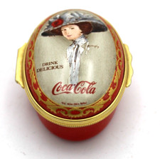 Halycon Days Enamel Box 100 years Coca Cola 8/5/1986