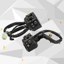 7/8" Motorcycle Handlebar Horn Turn Signal Headlight Electrical Start Switch New