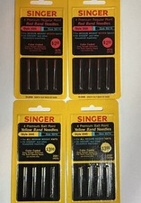 Singer Sewing Machine Needles Style 2 - 2020 And 2 - 2045 NOS Lot Of 4 Packages