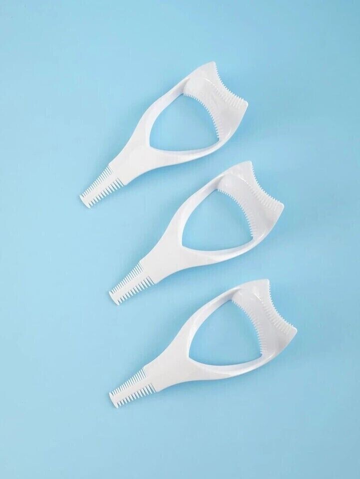 NEW Eyelash Brush Curler Mascara Guard 1PC Applicator Tool Stencil Shield UK eBay