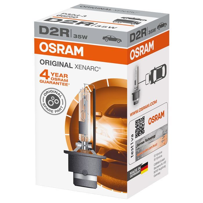 66250 High Beam Headlight Bulb Fits Audi A8 D2 BMW K Citroen C5 1 Fiat By Osram - Image 20