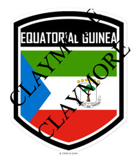 Equatorial Guinea car sticker camper van Motorcycle truck
