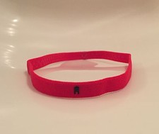 Thin Red Elastic Headband 3 Pack