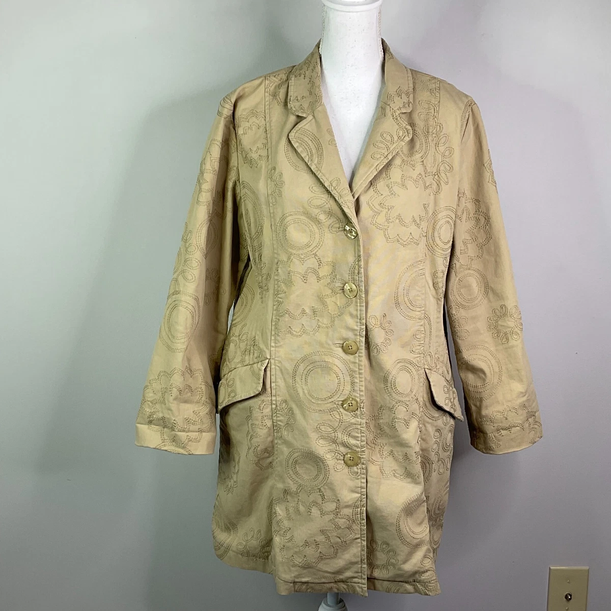 J jill trench coat sale