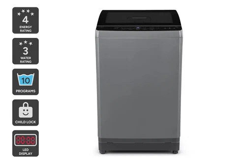 Kogan 9kg Top Load Washing Machine (Grey), Washing Machines, Appliances