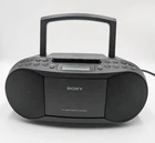 New ListingSony CFD-S70 Boombox CD Player  AM-FM Radio Stereo Cassette W/ Power Cord TESTED