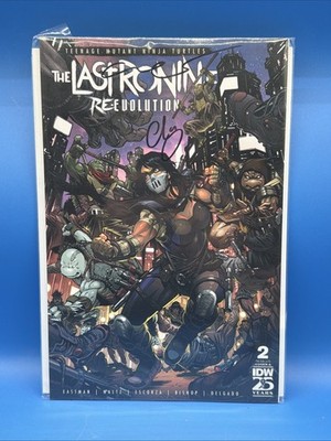 TMNT: The Last Ronin II: Re-Evolution #2 IDW 2x Signed By Escorza Bros!!