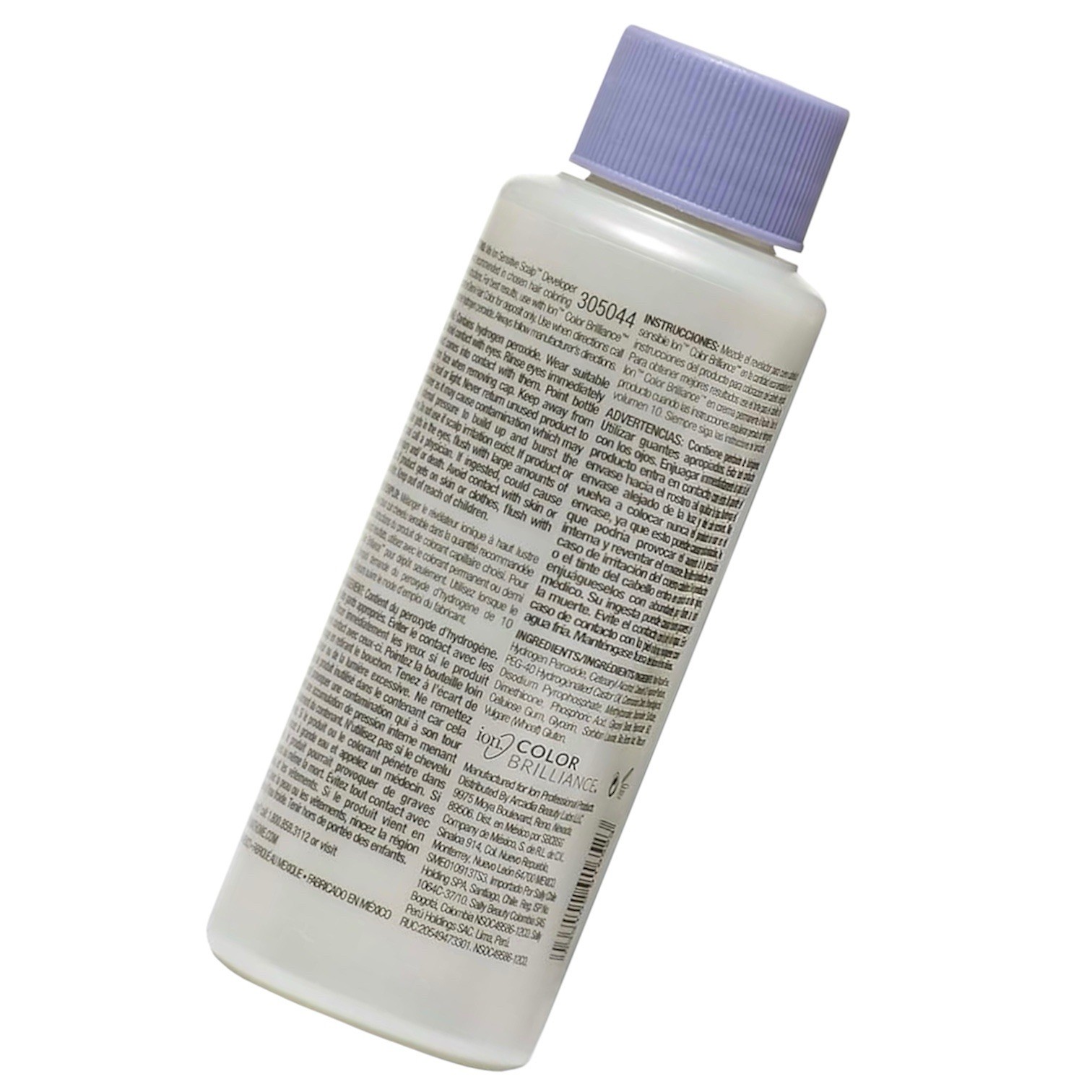 ion Sensitive Scalp 10 Volume Creme Developer Conditioner Wheat Protein 4 Ounce