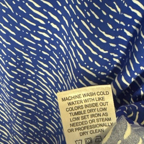 Grand & Greene Blue And White Top Size Medium - Picture 6 of 6