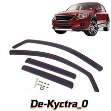 Regenabweiser Windabweiser Passend Für VW Tiguan 5-Türer 2007-2015 4-Tlg