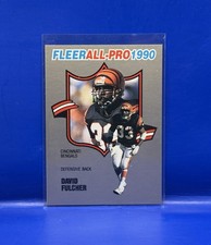 1990 Fleer All-Pro #18 David Fulcher Cincinnati Bengals