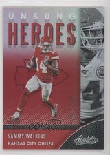 2020 Panini Absolute Unsung Heroes Spectrum Red 32/100 Sammy Watkins #UH-SW 0e1