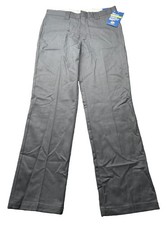 Dickies Twill Pants Boys 18 Straight 30x31 Slim Fit Grey
