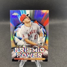 2021 Topps Chrome Mike Trout Prismic Power Los Angeles Angels #PP-2