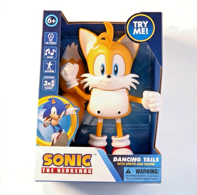 Sonic the Hedgehog Dancing Tails Figure w/Lights And Sound NEW