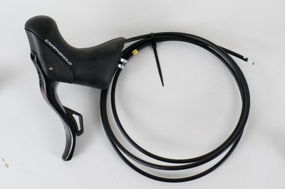 Campagnolo Super Record EPS Schalthebel links + 140mm Bremssattel hinten