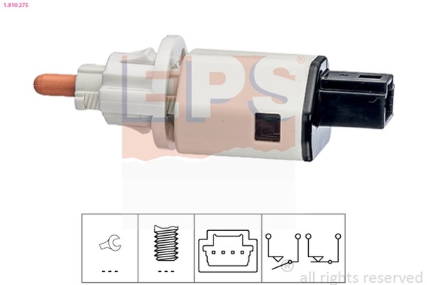 EPS Bremslichtschalter 1.810.275 FüR DZ0 ScÉNic JA0 Megane BZ0 KZ0 Renault JZ0 3-image