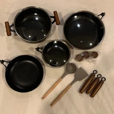 Audanne Nonstick Pots and Pans - 9 Piece Cookware Set - **Read