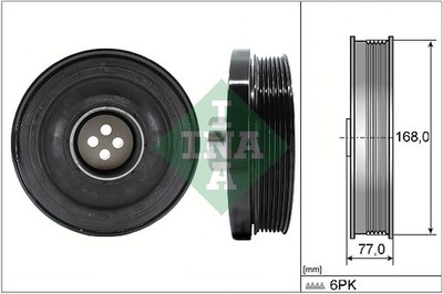 INA Schaeffler 544 0130 10 Crankshaft Pulley Fits Bmw 1 3 5 Series X1 X3