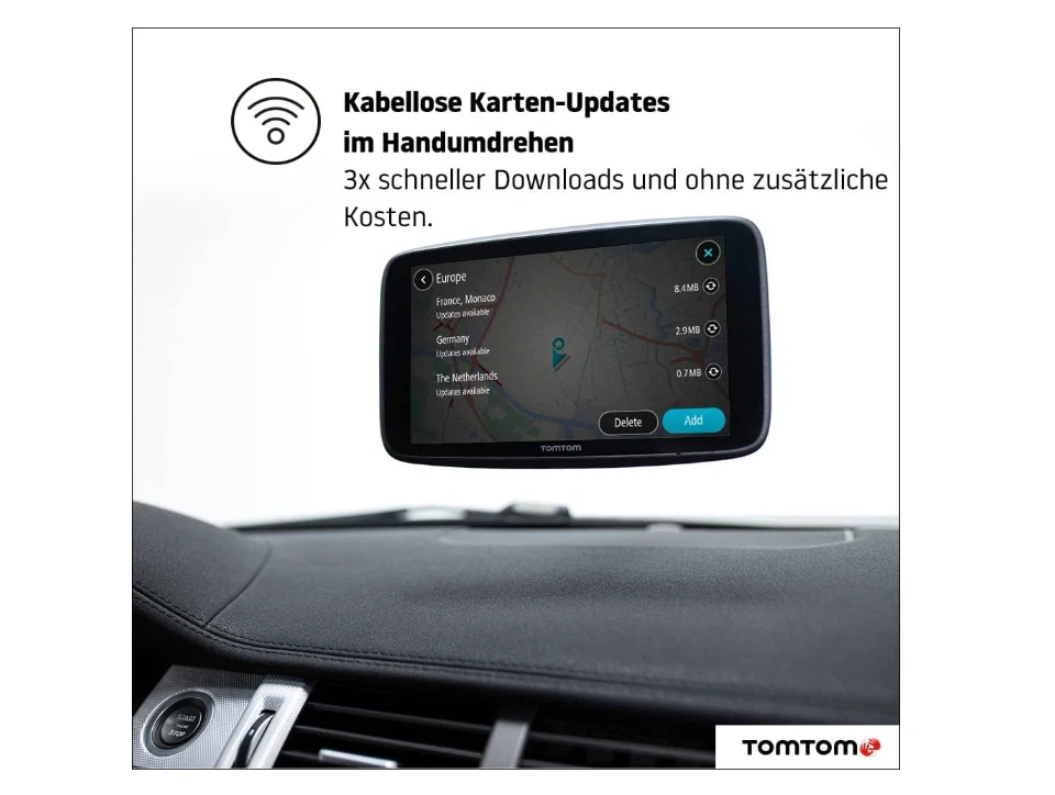 Tomtom Navigationsgerät GO Discover 5 Zoll Weltkarten Navigationsgerät - Bild 2 von 2