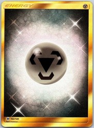 Metal Energy (Secret) 163/149 Sun & Moon Base Set Holo Secret Rare