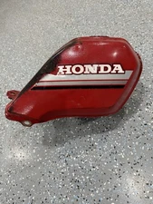 1985 Honda ATC 250es Big Red OEM Gas Fuel Tank Original With Petcock 