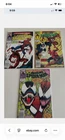 THE AMAZING SPIDERMAN 361,362,363  RARE NEWS STAND COPIES 1ST CARNAGE