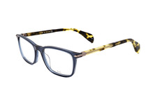 Rag  Bone Men's 53 mm Blue Opticals RNB7016-PJP-53