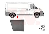 VAN Wezel Zier-/Schutzleiste, Seitenwand Achse, Der, Hinten, Rechts, Vor