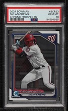 2024 Bowman Chrome Prospects Dylan Crews #BCP-23 PSA 10 GEM MT b7i