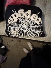 Black And White Spyder Hoodie