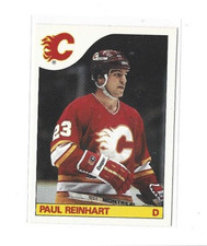 1985-86 O-Pee-Chee #48 Paul Reinhart NMMT