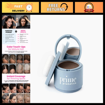 Instant Coverage Hairline Powder for Women   Covers Grays, Roots & Thinning   Wa