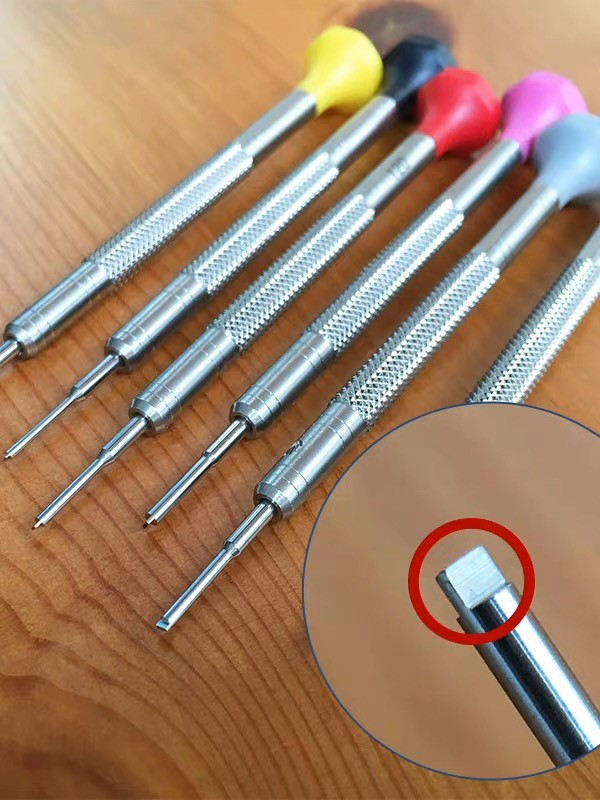0.8MM-1.8MM Right Angle Watch Screwdriver for Rolex Tudor Band Screw Tube