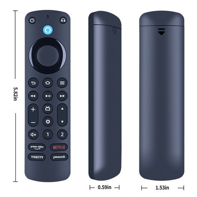 1PC Voice Remote Control For Amazon Alexa Fire TV Pro 840268958336