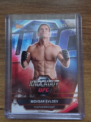 2026 Topps UFC Knockout Movsar Evloev Bronze #/299 Card
