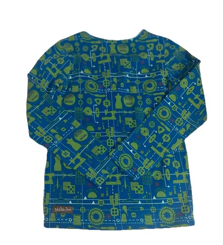 Matilda Jane Size 6 Blue And Green Sew Cute Long Sleeve Tshirt Sewing Pattern - Picture 2 of 3