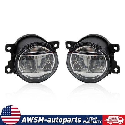 1Pair LED Fog Lamp Foglight Set Left + Right For 2019-2021 Honda Pilot Passport
