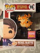 Michael McIntyre Signed Limited Edition Funko Pop! Autograph Comedy ACOA