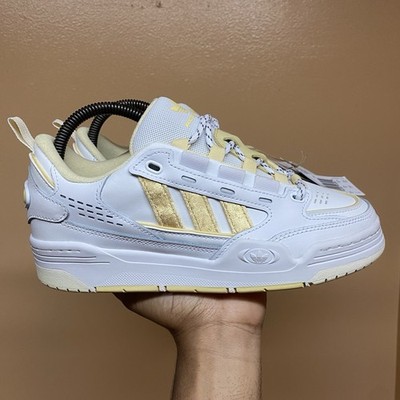 Adidas ADI2000 Women's Sneakers ''White Almost Yellow Velvet'' Size 7 GZ7203