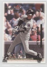2001 Fleer Triple Crown Steve Finley #86 0q3