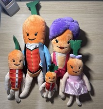 Aldi Kevin The Carrot Family Set - Greatest Showman 2019 - Soft Plush Toy Bundle