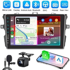 Wireleess Carplay For Toyota Corolla 2009-2013 Car Stereo Radio GPS Navi Camera