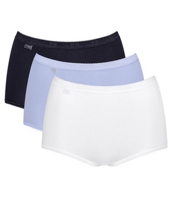 3 x sloggi Basic+ Maxi C3P Damenhöschen