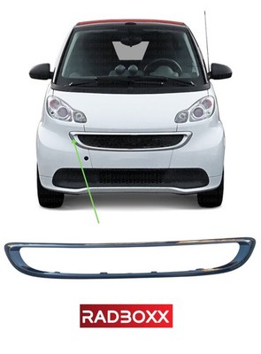  Kühlergrill Rahmen SCHWARZGLANZ für Smart ForTwo 451 Bj.12-14+Brabus 4518880051