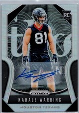 2019 Panini Prizm #394 Kahale Warring Rookie Autographs